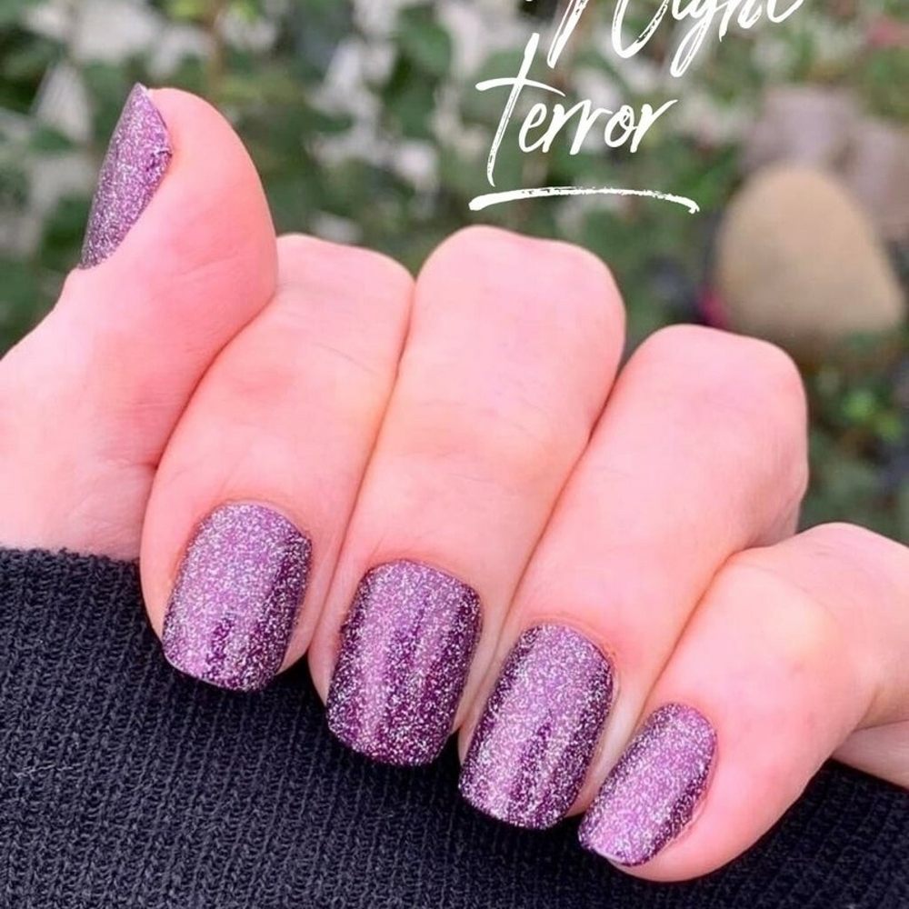 Color Street Sparkling Nail Polish Strips - Night Terror & Tulum It May Concerm - Picture 3 of 4